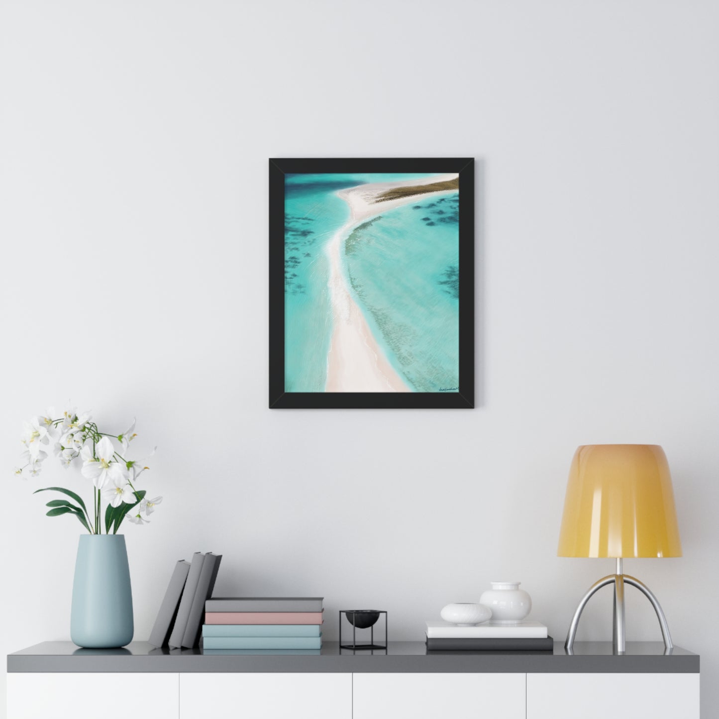 Cayo de Agua, Framed Poster, Matte