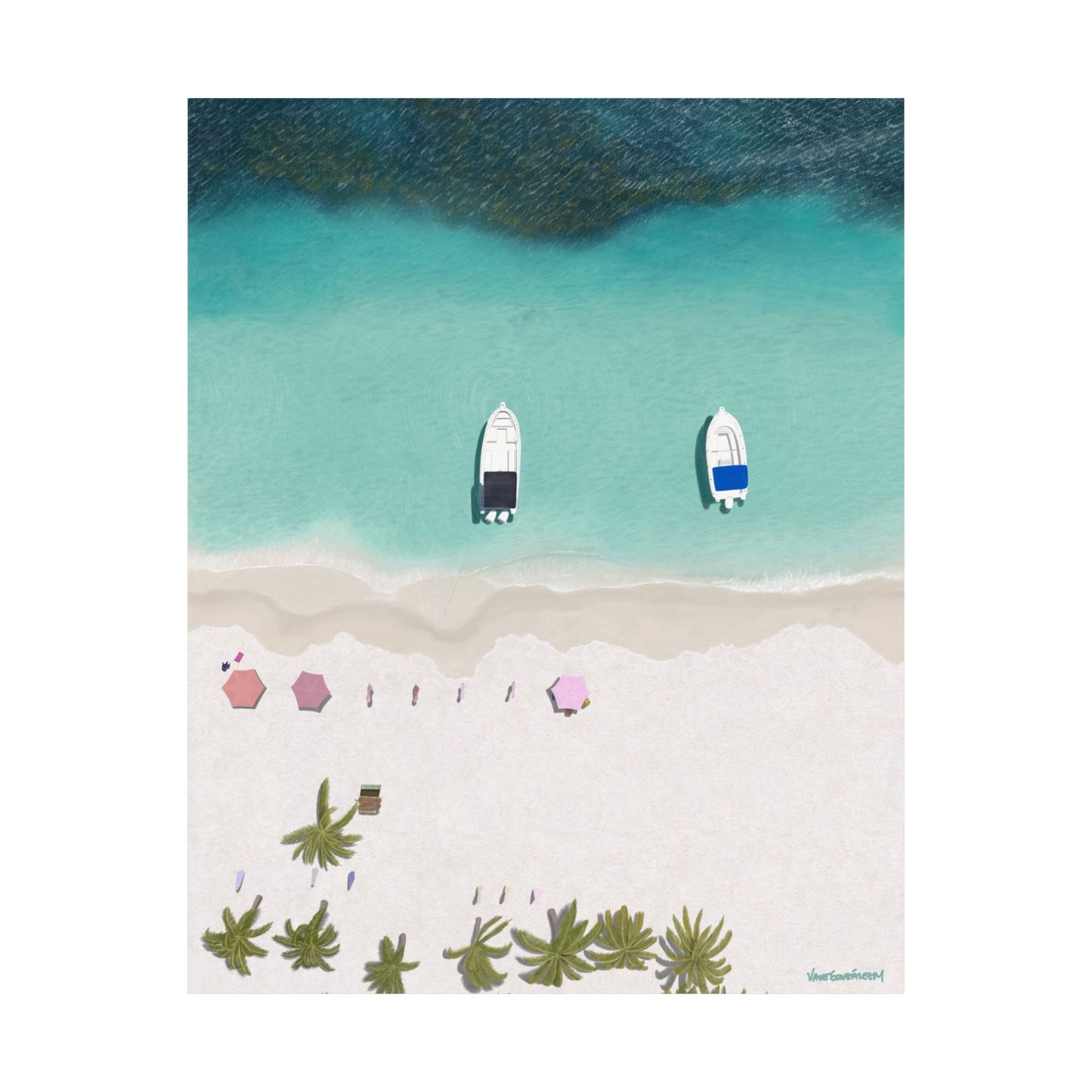 Cayo Sombrero Posters, Matte