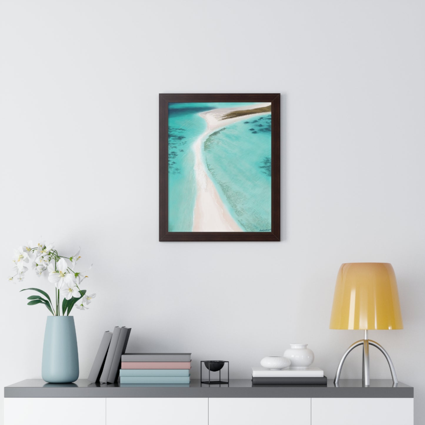 Cayo de Agua, Framed Poster, Matte