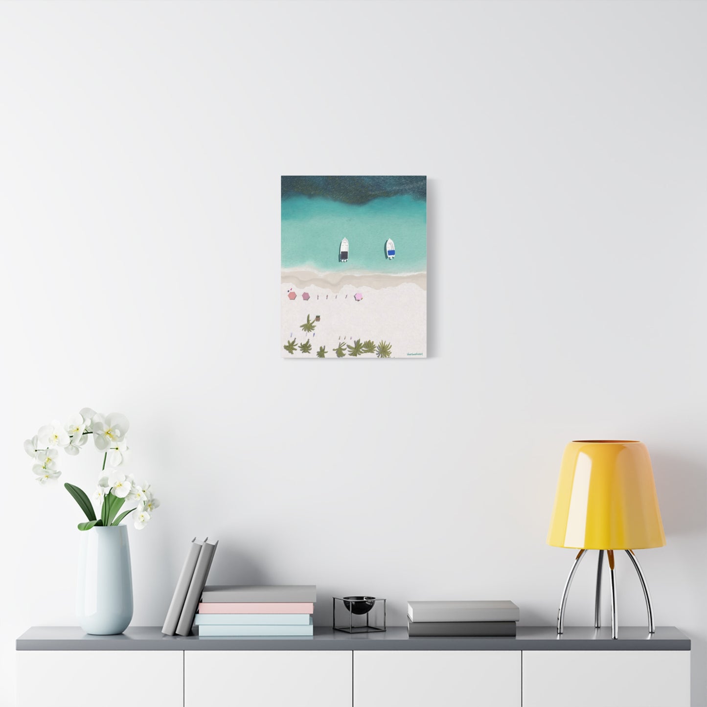 Cayo Sombrero, Stretched, Unframed Canvas, Matte