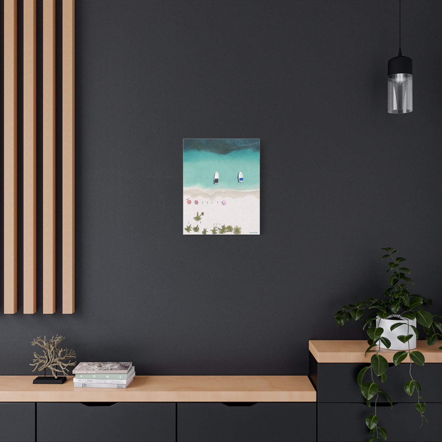 Cayo Sombrero, Stretched, Unframed Canvas, Matte