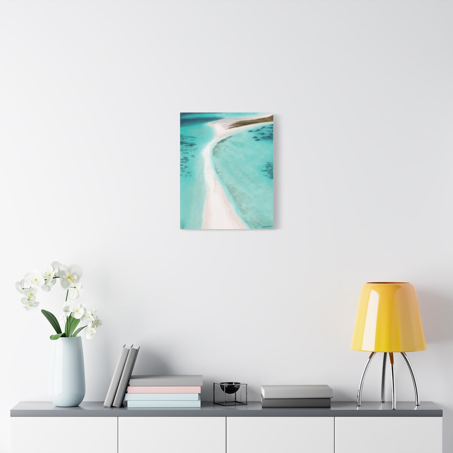 Cayo de Agua, Stretched, Unframed Canvas, Matte
