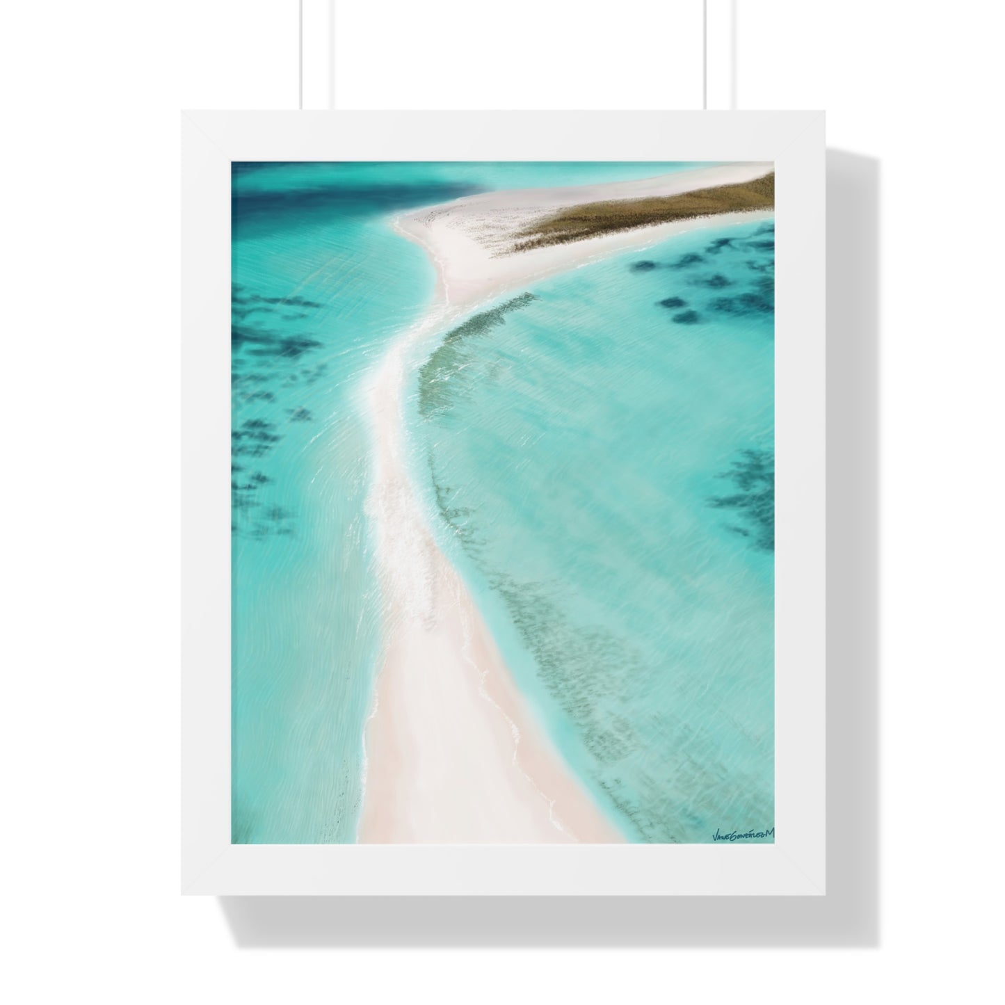 Cayo de Agua, Framed Poster, Matte