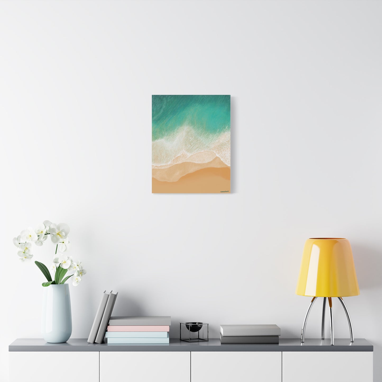 Playa Grande, Stretched, Unframed Canvas, Matte