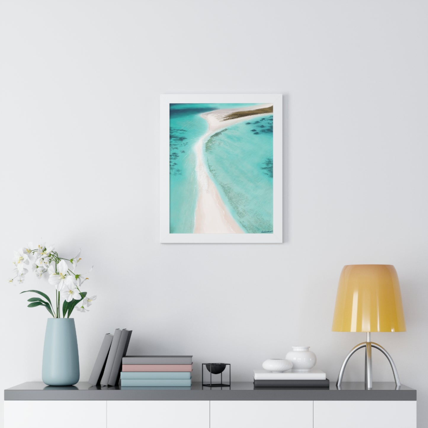 Cayo de Agua, Framed Poster, Matte