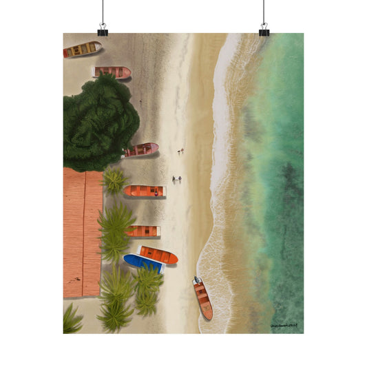 Playa de Cepe Posters, Matte