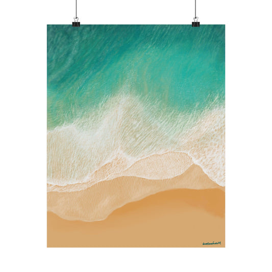 Playa Grande Posters, Matte