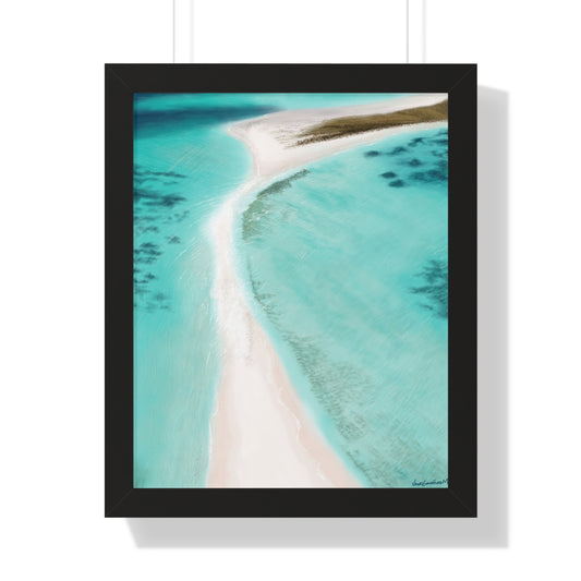 Cayo de Agua, Framed Poster, Matte