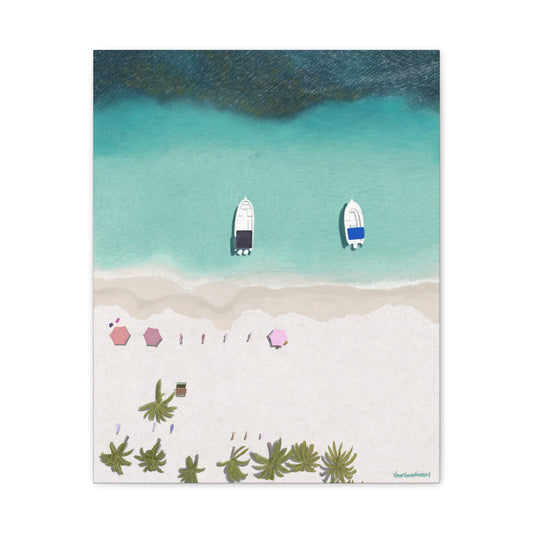 Cayo Sombrero, Stretched, Unframed Canvas, Matte